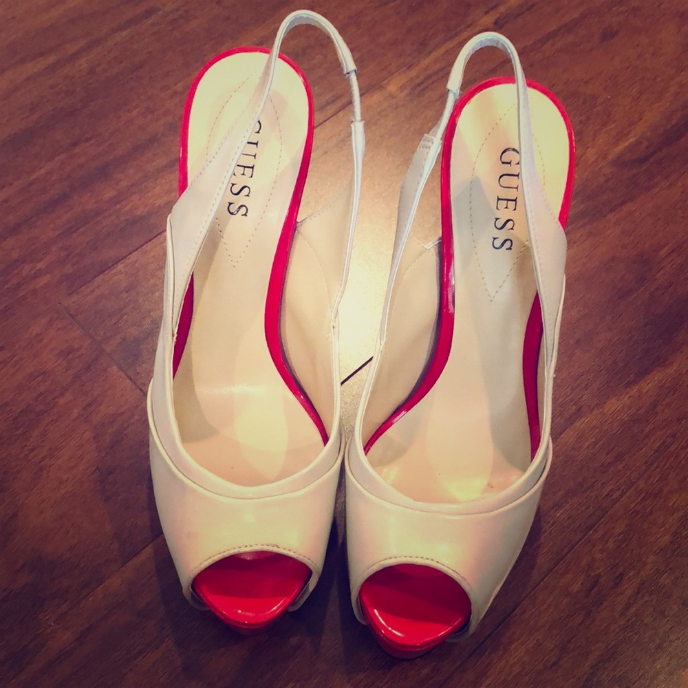 Guess high heels.